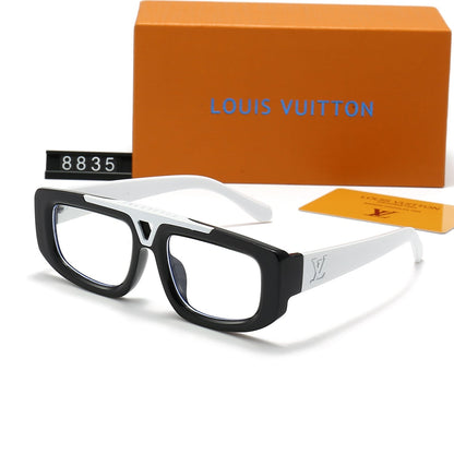 2026 Gradient Acetate Frame Metal Sunglasses