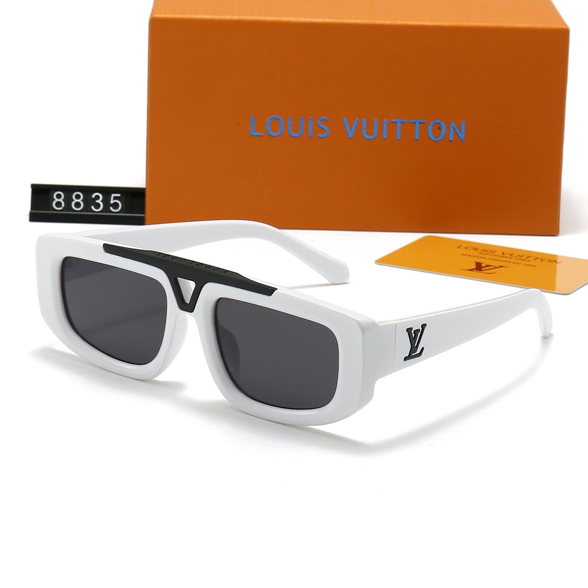 2026 Gradient Acetate Frame Metal Sunglasses