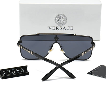 2026 Stylish Emblem One Piece Sunglasses