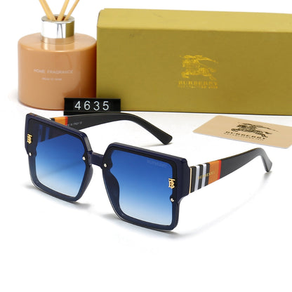 2026 Unisex Fashion Large Frame Plaid Sunglasses